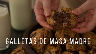 GALLETAS CON DESCARTES DE MASA MADRE  Perfectas y muy digeribles [upl. by Khan]