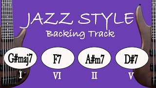 JAZZ 1625 G MAJOR Backing Track 140bpm [upl. by Yragerg]