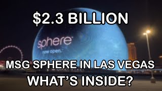 Inside Las Vegas 2 Billion Sphere [upl. by Mishaan]