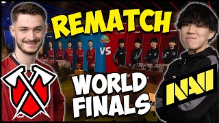 Tribe Gaming vs NAVI in WORLD FINALS Rematch [upl. by Siladnerb859]