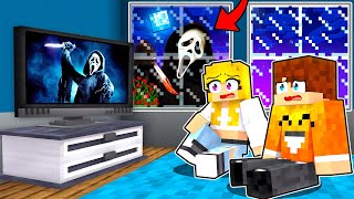 NAJSTRASZNIEJSZY FILM O GHOSTFACE O 300 w Minecraft [upl. by Enilra]