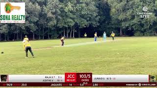 CCA 2024 T20  Div 2  QF  JCC v RPCC [upl. by Ettennek]