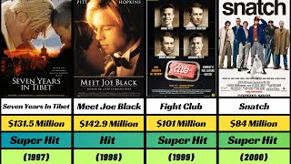 Brad Pitt hit and flop movies list in 2024 [upl. by Mahau505]