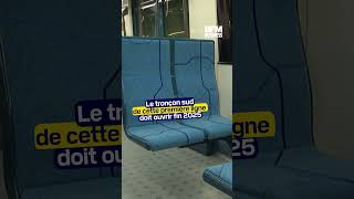 Premier essai pour le métro du GrandParisExpress 🚇 [upl. by Florian]