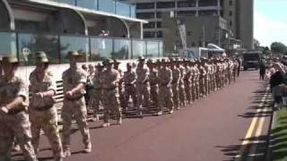 Gurkhas parade in Folkestone [upl. by Millan]