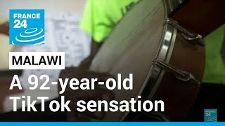 TikTok fame wins Malawi singer 92 birthday party with president • FRANCE 24 English [upl. by Airlia]