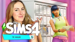 Het nieuwe pakket Te Huur uitproberen  De Sims 4  Aflevering 24 [upl. by Enialb]