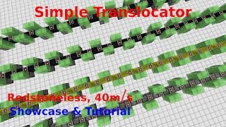 Showcase Simplest 40ms Translocator Possible MC 19110 [upl. by Cirdnek]