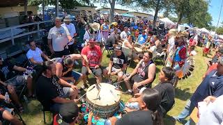 Hoka hey singer’s Prairie Island Mi pow wow 2022 [upl. by Gae]