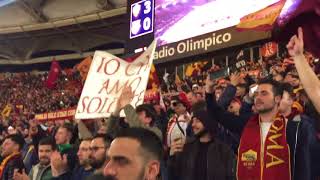 Grazie Roma Roma 3 Barcellona 0 quarti di finale 10042018 [upl. by Ahsenot]