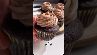 Eggless Chocolate Fudge Cupcakes  Sizzling Bites [upl. by Linette]