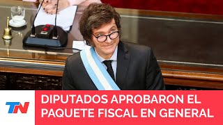 Se aprobó por mayoría en la cámara de diputados el paquete fiscal en general [upl. by Yelsna]