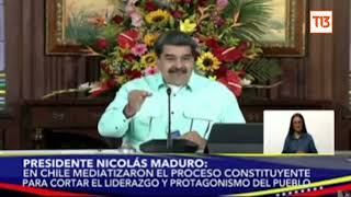 Maduro critica a Boric por falta de quotliderazgo creíblequot tras derrota en Plebiscito [upl. by Ahsimrac]