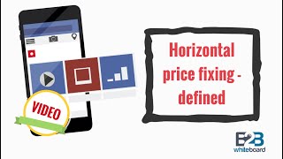 Horizontal price fixing  defined [upl. by Jezabella763]