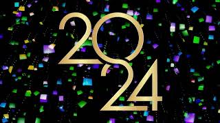 Happy New Year quot2024quot Screensaver  Happy New Year Screensaver  New Year Celebration Screensaver [upl. by Eeramit]