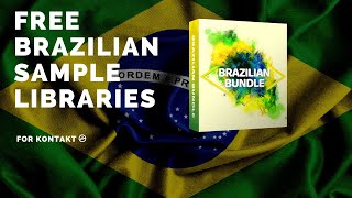 Brazilian Bundle  Free Cuica Pandeiro Tamborim Sample Libraries 100 FREE [upl. by Halac265]