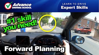 Forward Planning  the 1 Skill You Need To Pass  Learn to drive Driving Test Tips [upl. by Anivlac338]