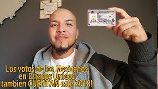 Voy a Votar por AMLO desde Estados Unidos  Elecciones Mexico 2018 [upl. by Akenal51]