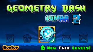 Geometry Dash Lunar 2 By GenaMorphosisAll Levels  All Coins [upl. by Suryc]