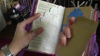 Purple Prayer Junk Journal Quirky and Colourful [upl. by Seleta]