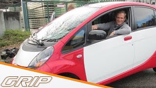 Günstige Elektroautos im Test  Mitsubishi iMiEV Renault Twizy und Zoé  GRIP [upl. by Nakashima]