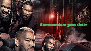 WWE SUMMMERSLAM POST SHOW [upl. by Adabel]