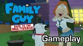 Family Guy Back to the Multiverse  Drunken Lois gets dirty Gameplay 1080p [upl. by Adidnere17]