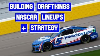 Las Vegas NASCAR DraftKings Lineup Building and Strategy  Pennzoil 400 nascar dfs draftkings [upl. by Koloski]