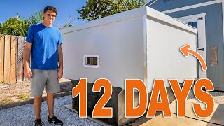 Lightweight amp Affordable DIY Truck Camper Build in 12 Days [upl. by Kamaria473]