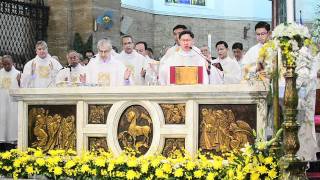 Canonical ProcessionInstallation Most Rev Archbishop Antonio quotChitoquot Tagle [upl. by Nolyak]