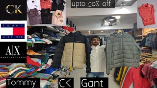 100 Original Clothes  Export surplus Garments in Delhi  upto 95 off on CK Tommy Gant [upl. by Onifur134]