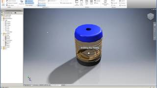 Lamp  How to Render in Inventor [upl. by Alessandro]