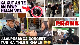 JLALROSANGA FAKE PUBLIC PRANK😱😱MIN LO LAWM HLE😂SERCHHIP PUBLIC PRANK😆😆 [upl. by Amak]