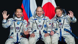 A VOLTA DO BILIONÁRIO JAPONÊS  POUSO DA SOYUZ MS20  AO VIVO [upl. by Clerk]