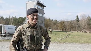 Interview  2nd Lt Noah Cloak RMAS Officer Cadet [upl. by Wooldridge]