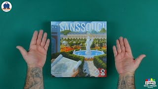 UNBOXING  SANSSOUCI  Board Games  indabox [upl. by Mellisa769]