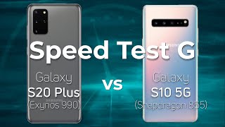 Samsung Galaxy S20 Plus Exynos 990 vs Galaxy S10 5G Snapdragon 855 [upl. by Christa]