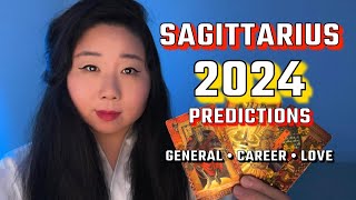 SAGITTARIUS 🎊 2024 Yearly Predictions  Very Detailed 🧿 [upl. by Akialam]