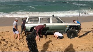 We got BOGGED on Australias SOFTEST Beach [upl. by Blanc]