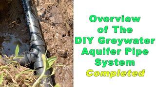 Shower To Lawn DIY Greywater System  The Completed Overview [upl. by Catharina]