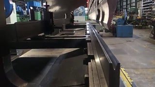 Amada RG100L Hydraulic Press Brake [upl. by Ahsinar870]