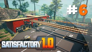 Un Réseau de Camions pour la Cimenterie  Satisfactory 10 [upl. by Ojillek]