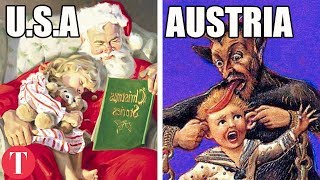 10 WEIRD Holiday Traditions From Around The World [upl. by Ainesej30]