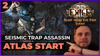 Richtung Endgame mit Poison Seismic Trap  Path of Exile Blast from the Past Event [upl. by Artim746]