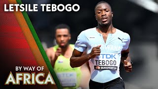 Letsile Tebogo Representing Botswana is a great honor  By Way of Africa  NBC Sports [upl. by Annai710]