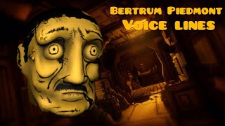 Bertrum Piedmont all voice lines remake [upl. by Fechter]