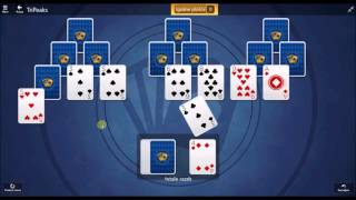 Microsoft Solitaire Collection  TriPeaks December 20 2015 [upl. by Hoo]