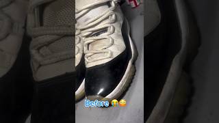 Air Jordan 11 Sole UnYellowing [upl. by Enelec188]