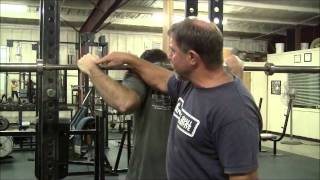 The Squat  Bar Position with Mark Rippetoe [upl. by Arakihc]