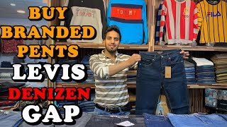 Buy Export Quality Branded Jeans Online In Pakistan  Denizen  Levis  Zara  gucci  outfitters [upl. by Nnov]